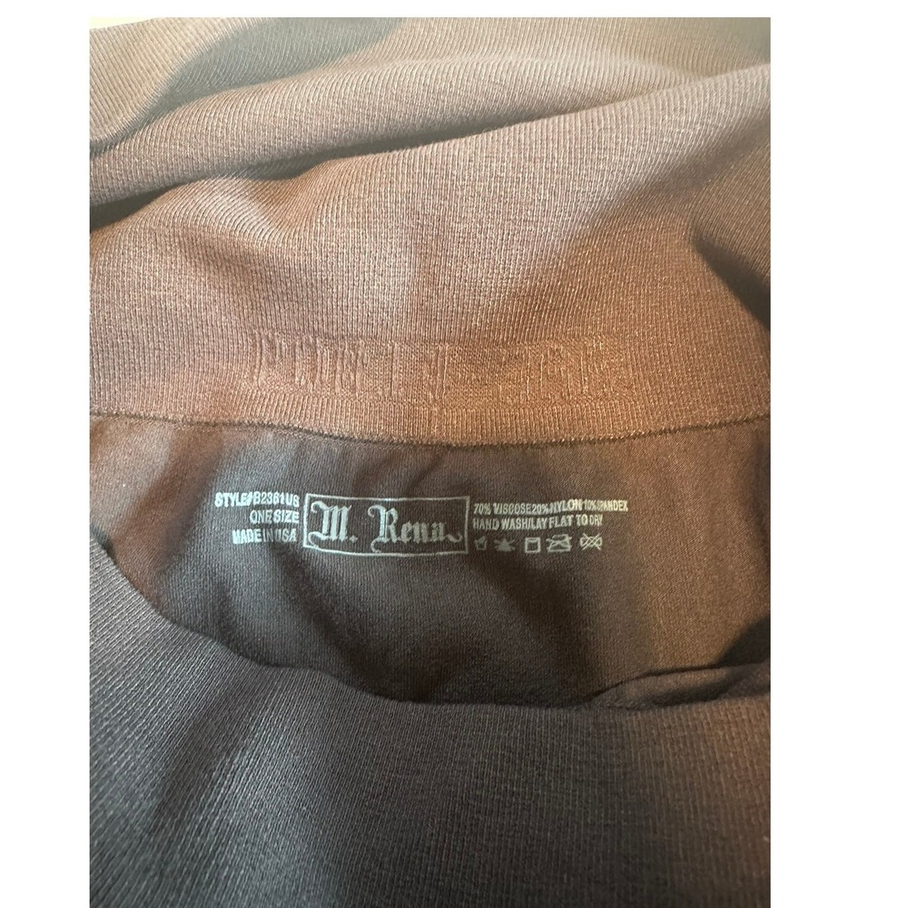 Set of M. Rena High Waisted Seamless Leggings NWT & Capris Dk. Gray Med. - Picture 5 of 13